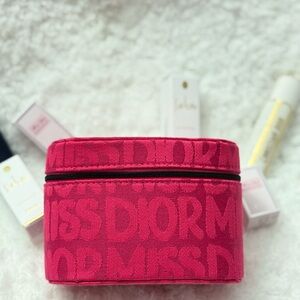 Dior Fuchsia Cosmetic Case